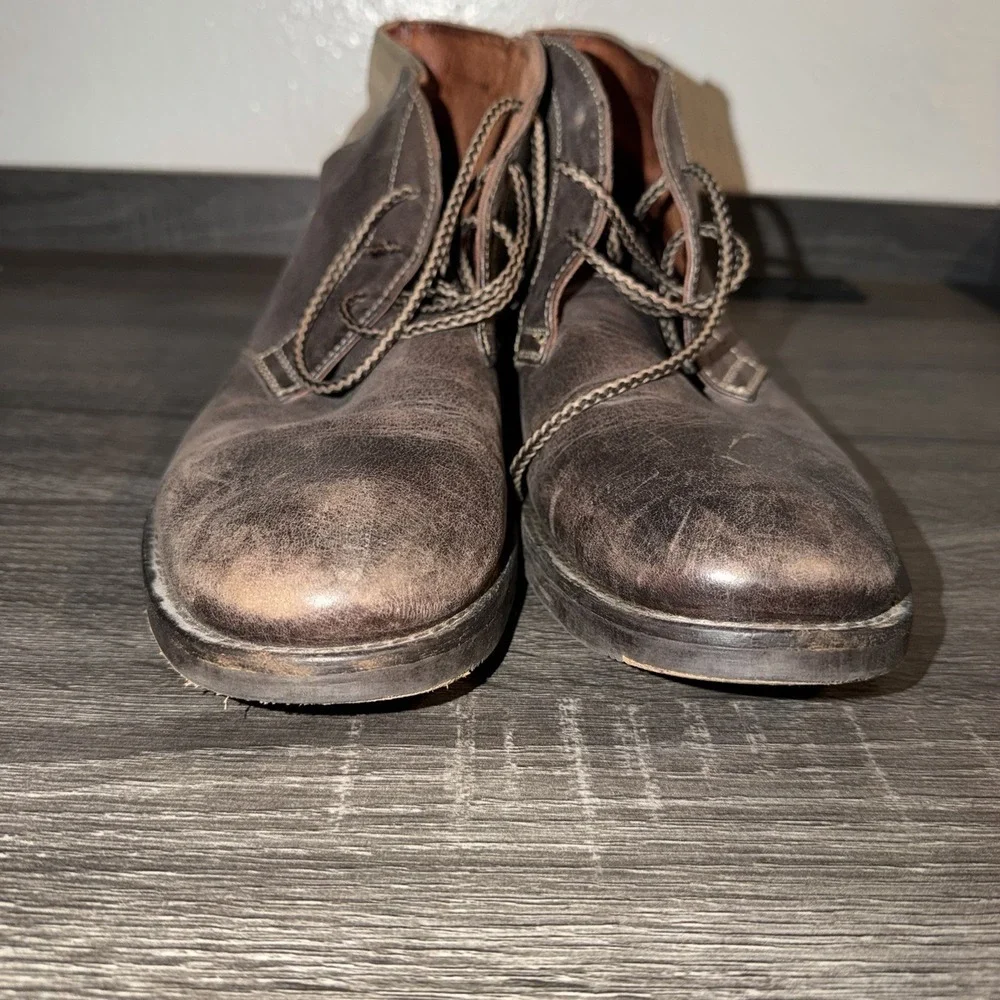 Johnston & Murphy 1850 Men's 11.5 Leather and Suede Chukka Boot